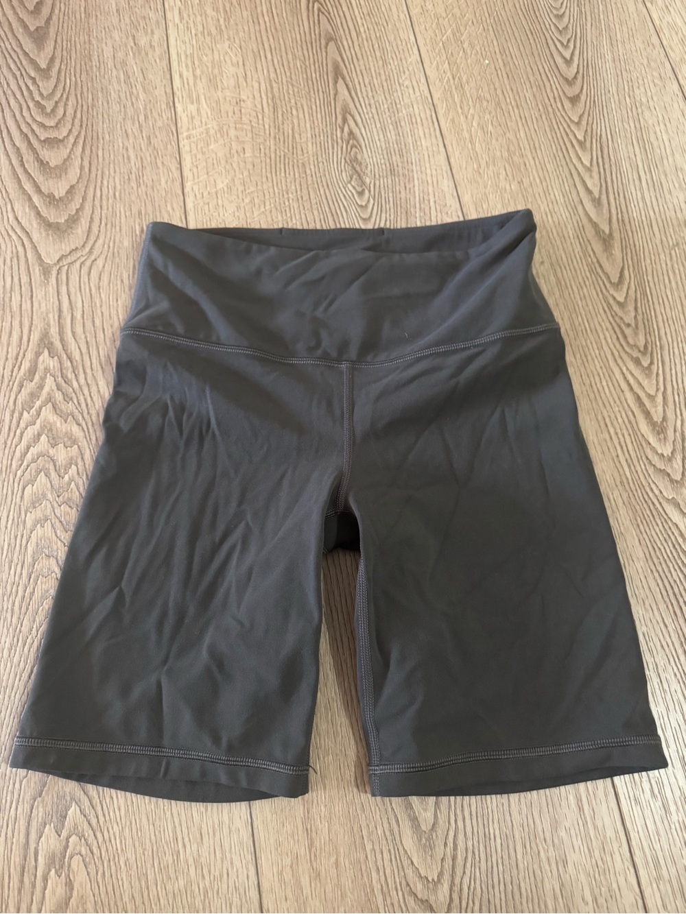 Athleta Black High-Rise Bike Shorts
